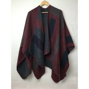 BB Dakota Poncho Wrap Sweater One Size